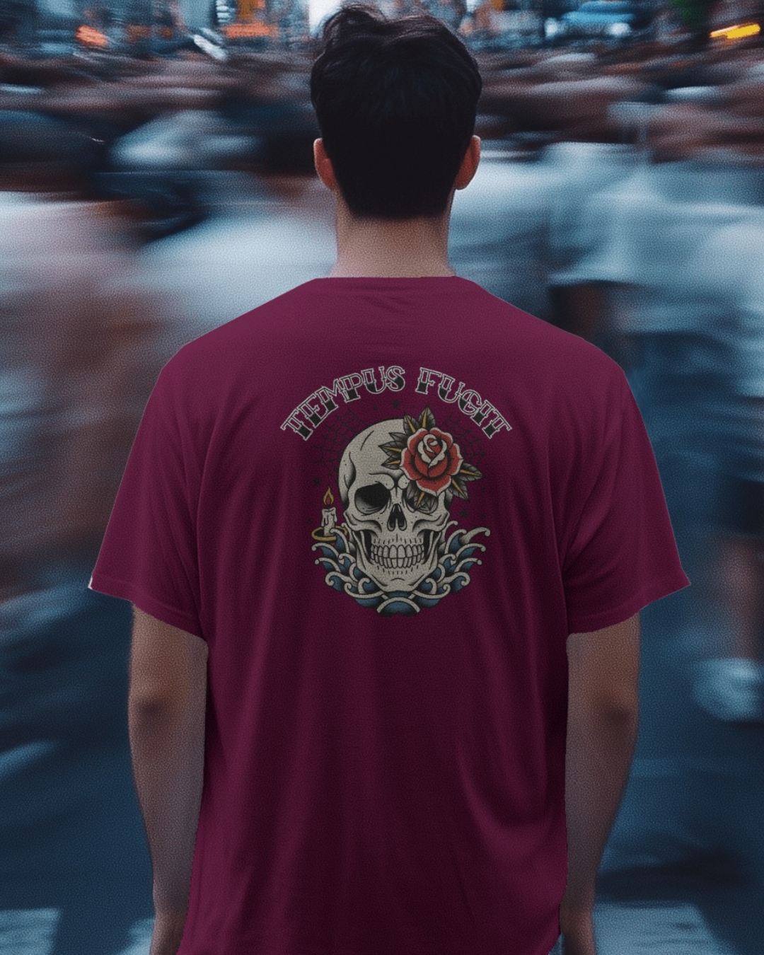 T-SHIRT - T-SHIRT TEMPUS FUGIT